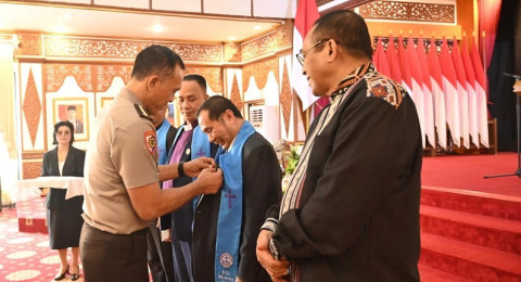 Pengurus PGI Jambi 2026–2031 Dilantik, Perkuat Sinergi Kerukunan dan Kamtibmas